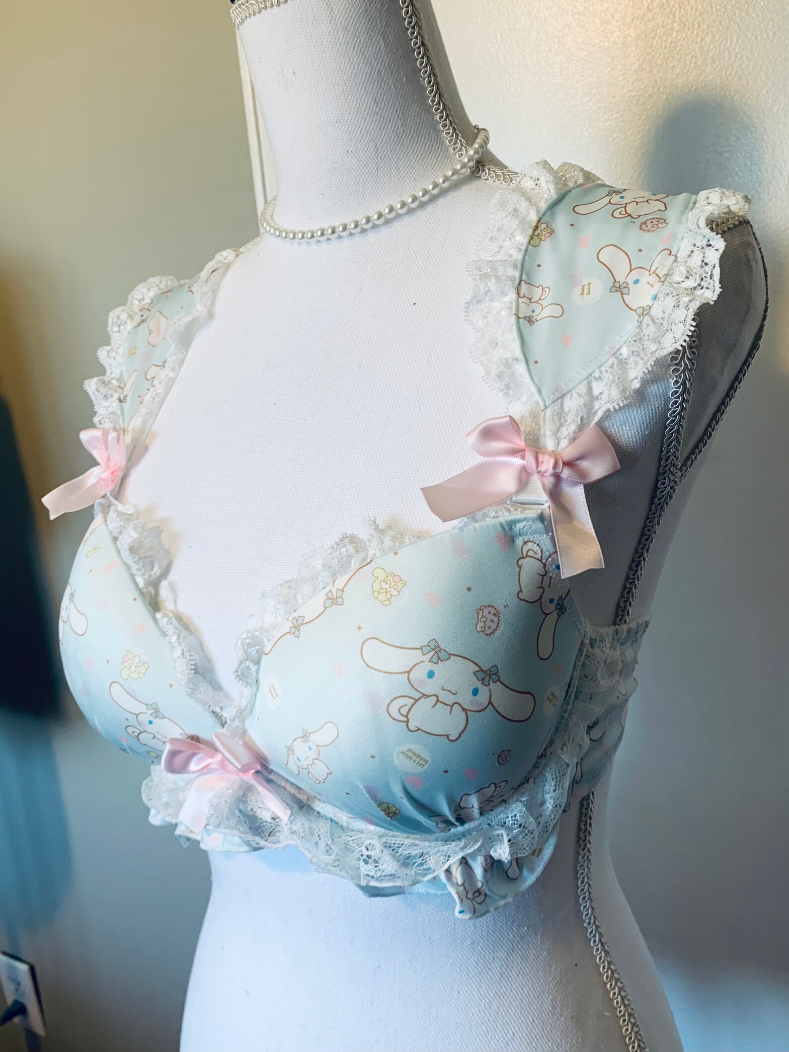 New Kawaii Bunny Bra Underwear Set Etsy