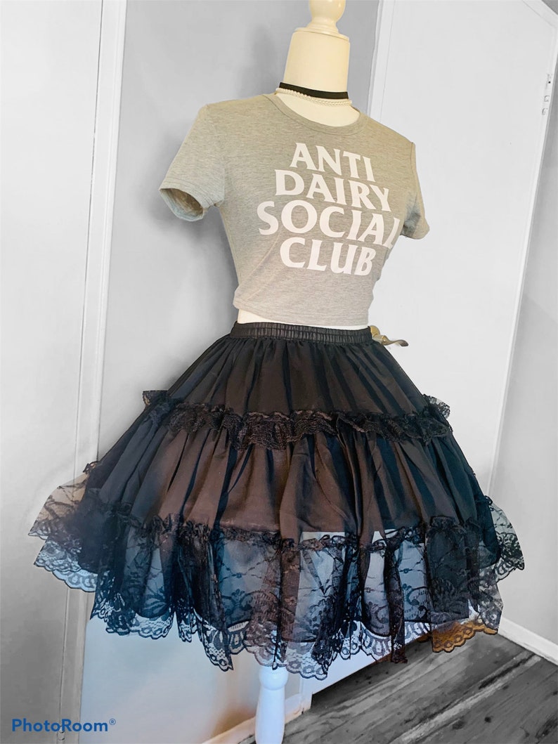 New Hoop Lolita Petticoat Goth Cosplay Hoop Skirt Etsy