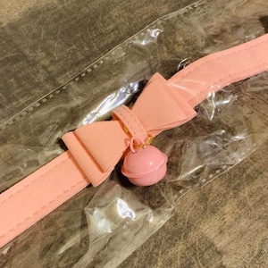 NIEUWE roze strik bel choker kraag choker afbeelding 8