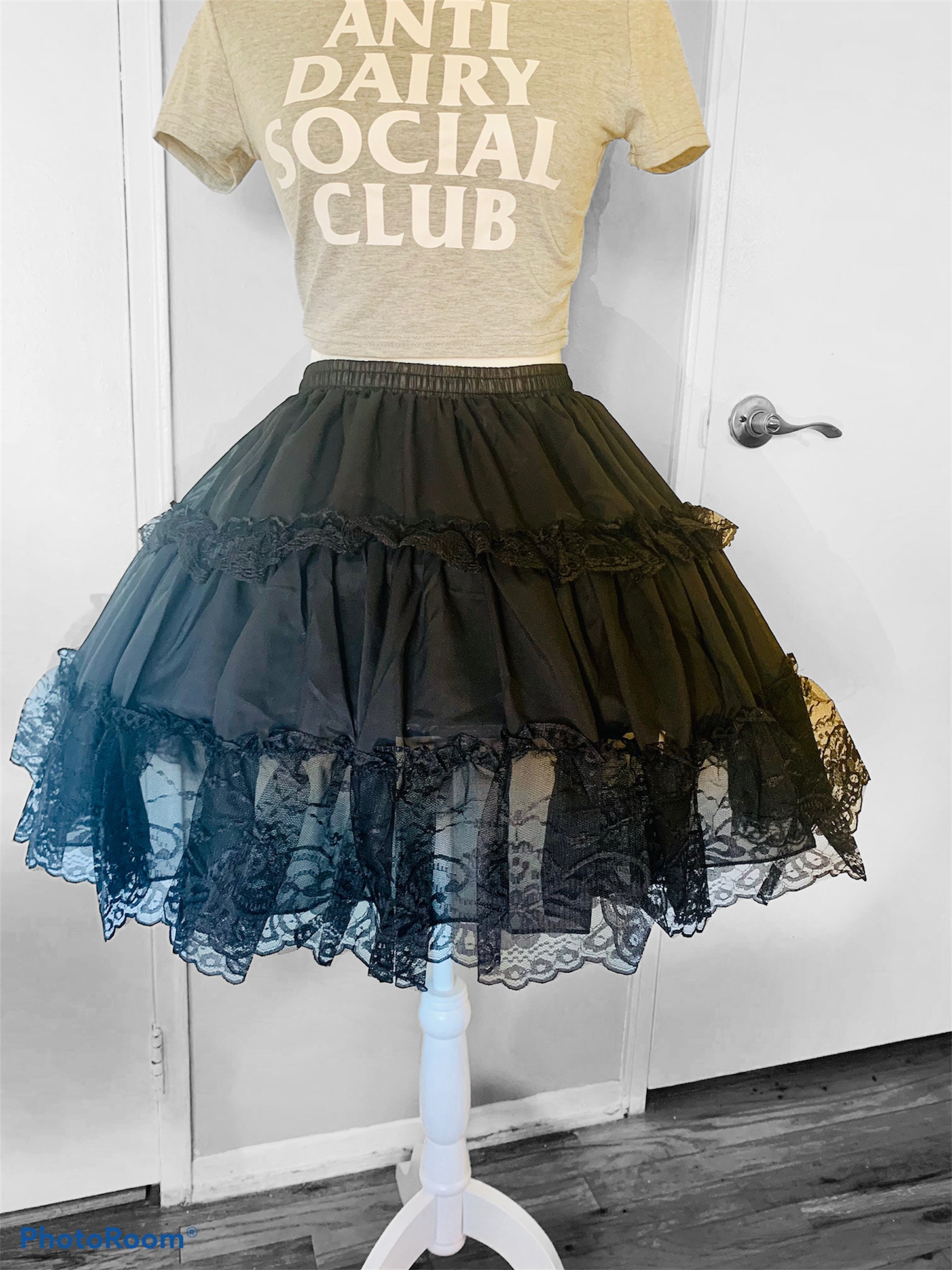 New Hoop Lolita Petticoat Goth Cosplay Hoop Skirt Etsy