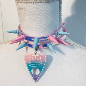 NEW Custom Iridescent Kawaii Goth Choker image 4