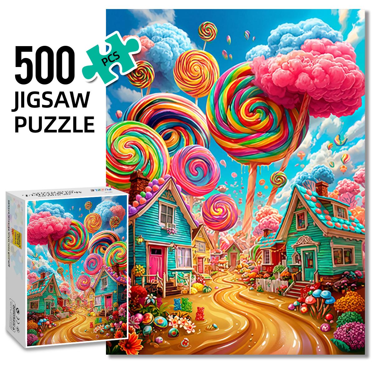 ジグソーパズル CANDY LAND Candyland Jigsaw Puzzle - Etsy