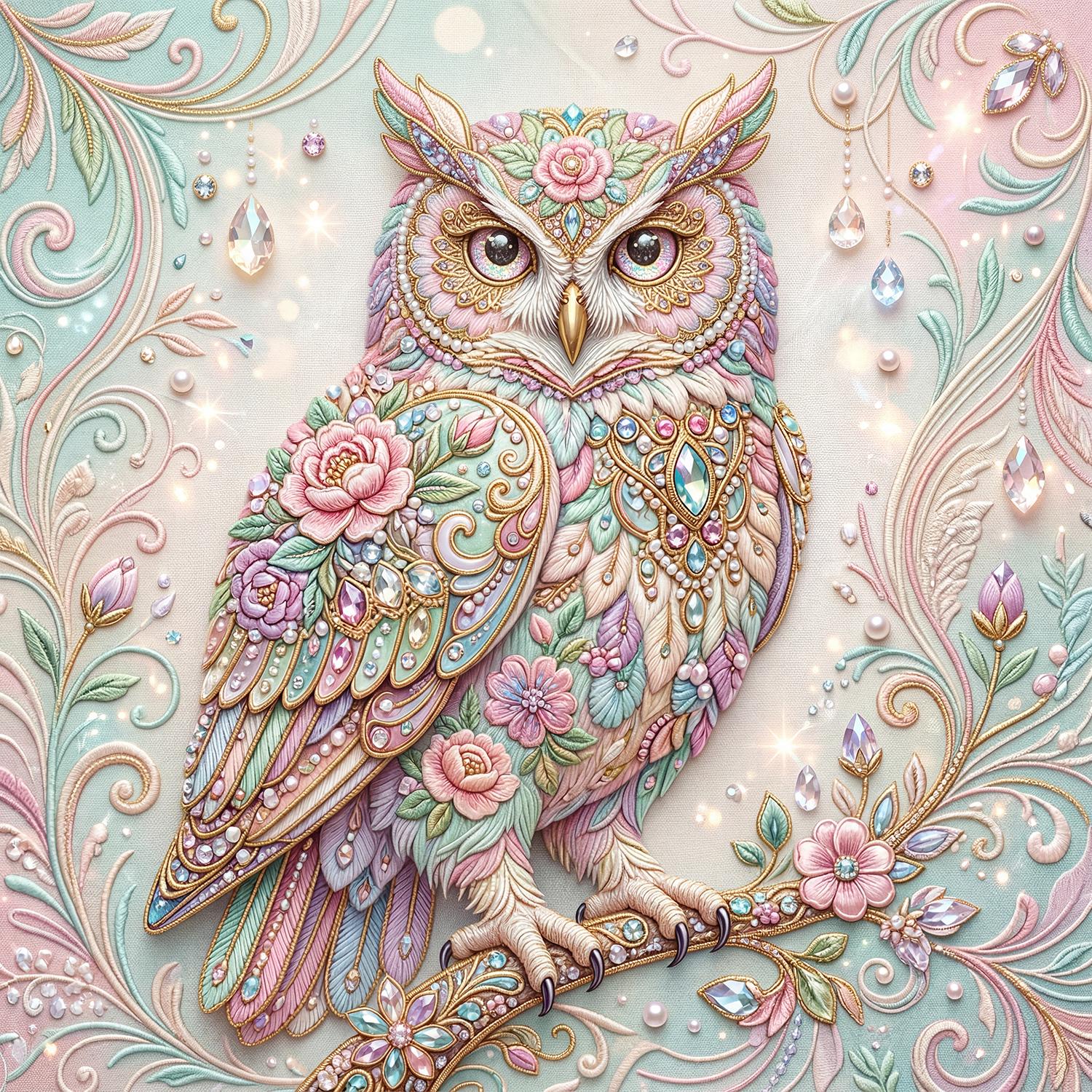 Owl Jigsaw Puzzle 500Pcs, Puzzle for adults with box