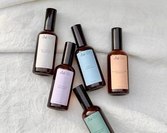 Vaporisateur d'ambiance d'aromathérapie | Détendez-vous, concentrez-vous, déstressez | Brume d'huiles essentielles naturelles | Parfums tropicaux et apaisants pour la maison et le linge de maison