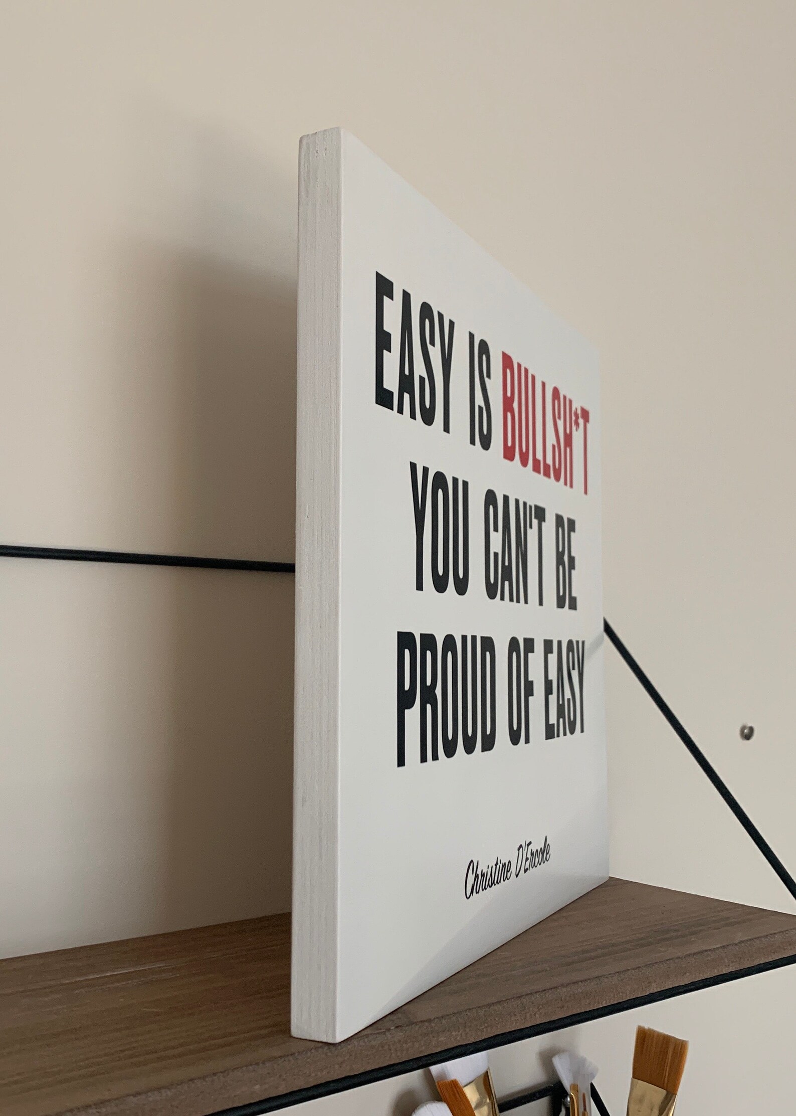 Motivational Gym Sign Peloton Wall Art Cycling Home Gym Etsy