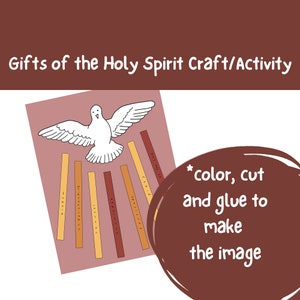 Gifts of the Holy Spirit Craft/Activity
