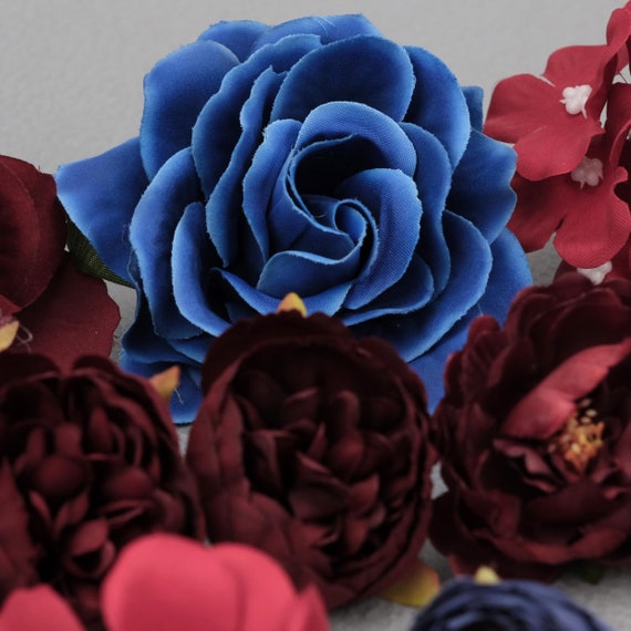 HAOSHICS 4 confezioni di fiori artificiali di seta di peonia finti bouquet di fiori gloriosi per matrimoni, feste nuziali, decorazioni per la casa ( rosa