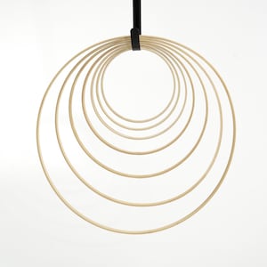 1/2/5/10PCS Bamboo Wreath Hoop Base No Holes Floral Ring Wreath For Baby Mobile Dreamcatch Macrame Flower Wall Decor