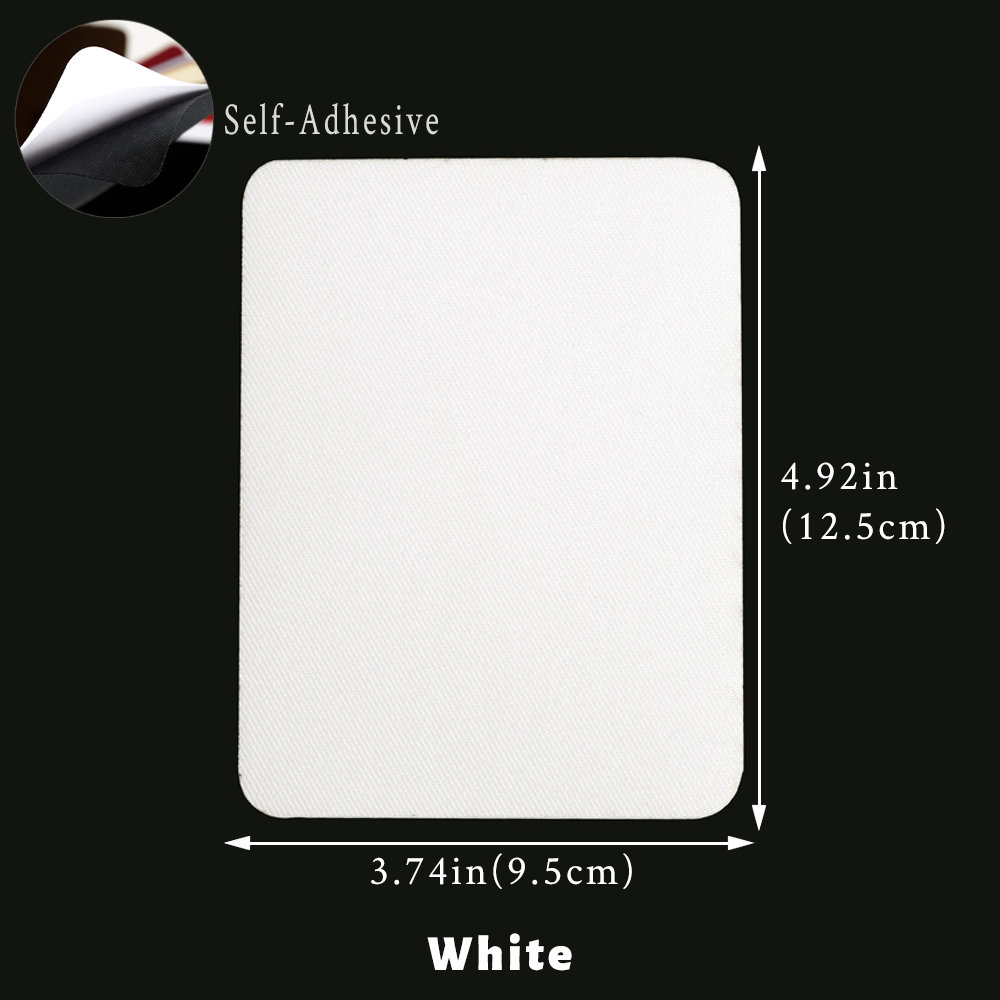 20 Colors Self-adhesive Repair Patches 2-100PCS Rectangle Repair ...