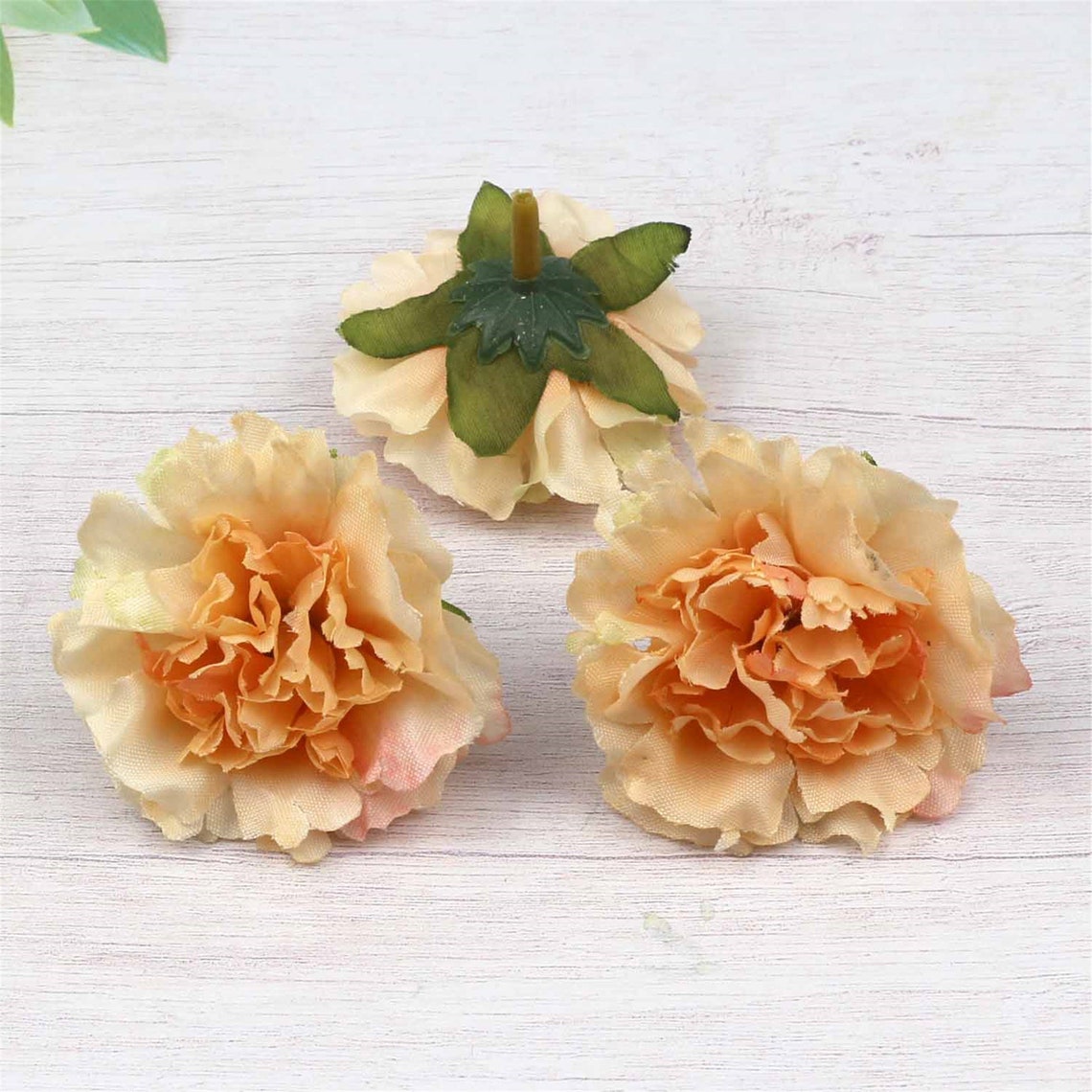 2/500Pcs 6cm Silk Carnation Artificial Flower head in bulk Etsy