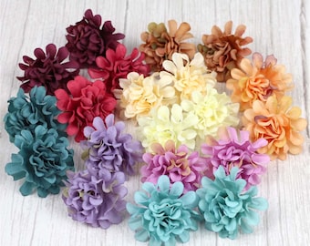 2/500PCS Mini Artificial Silk Flower Head in Bulk Fake Daisy For DIY Crafts Wedding Home Scrapbook  Decor Accessory Fake Flower Faux Flower