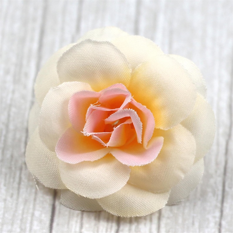 2/500pcs 24 Color Rose Silk Artificial Flower Head in Bulk - Etsy