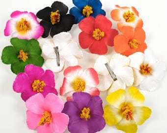 2stuks Bloem Haarclips Voor Dames Realistische Decoratieve Clips