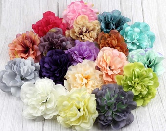 Silk Flower Heads - Etsy