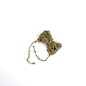 5/10M Thick Hemp Rope Green Leaf Ribbon Jute Decor Rattan DIY Wedding ...