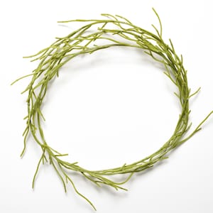 May include: A green twig wreath, perfect for adding a touch of nature to your home decor.