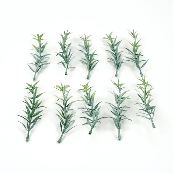 2 / 500P Knstliche Kunststoff Rosmarin Geflschte Staubige Pflanze Esche  Blumenfller DIY Corsage Handgelenk Blume Ring Kissen Krone Kuchendeckel  Dessert Dekor - Etsy.de