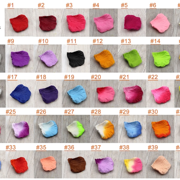 Silk Flower Petals Etsy