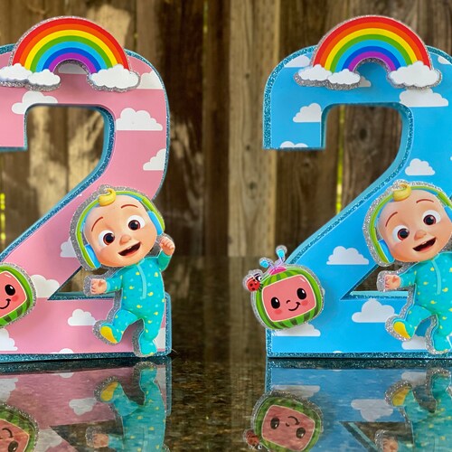cocomelon 3d letters cocomelon cocomelon birthday party etsy ireland