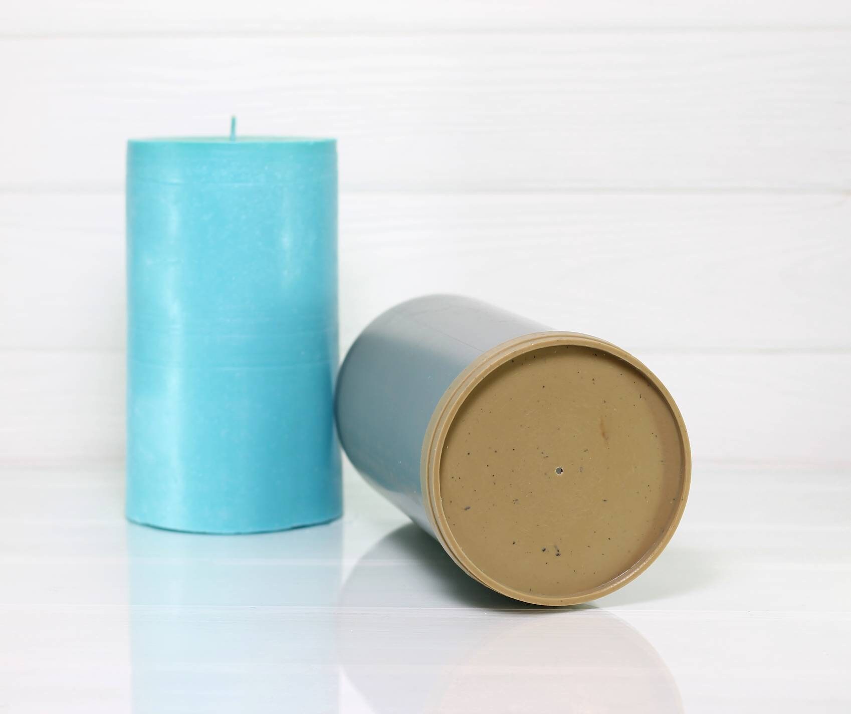 Large pillar candle mould diameter 3.9 10cm height Etsy