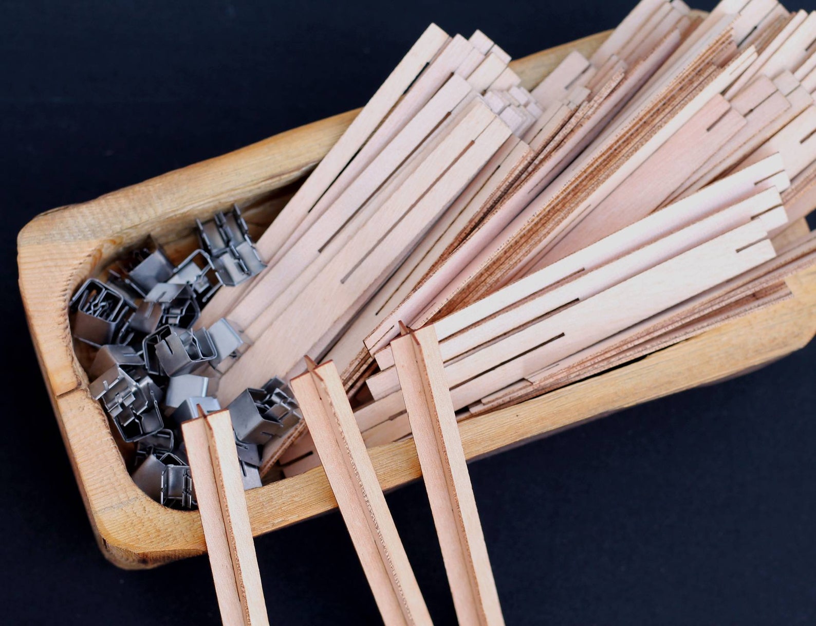 Cross Wooden Candle Wicks Wicks for Candle Making 13130 mm Etsy