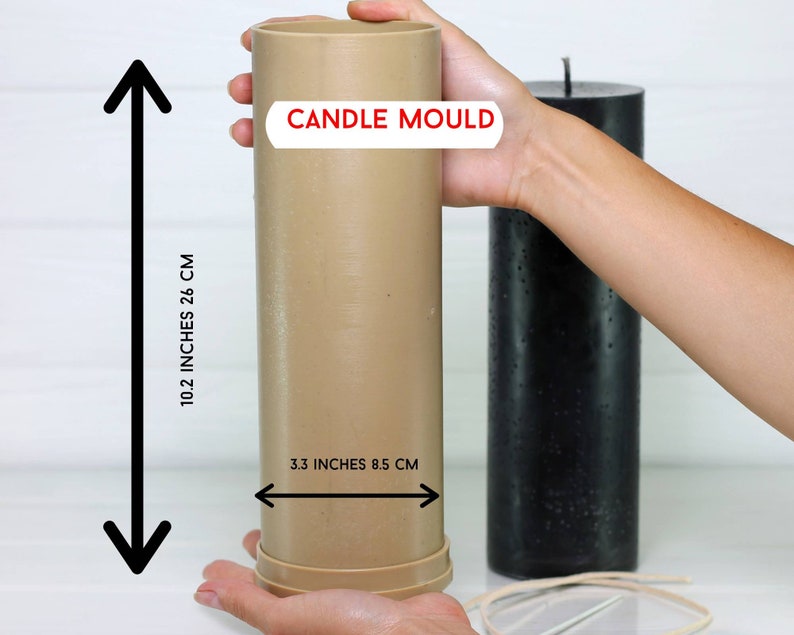 Big Candle Mould Cylinder Mold Cylinder Etsy