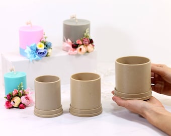 Cylinder Candle Mold: DIY Handicraft Tool