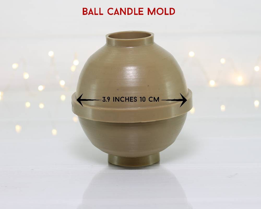 Round Ball Candle Mold Candle Sphere Etsy UK