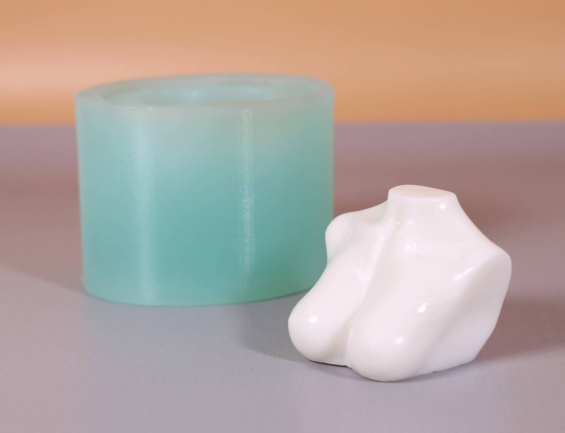 Candle mold Women body 3d Women Torso silicone candle Etsy