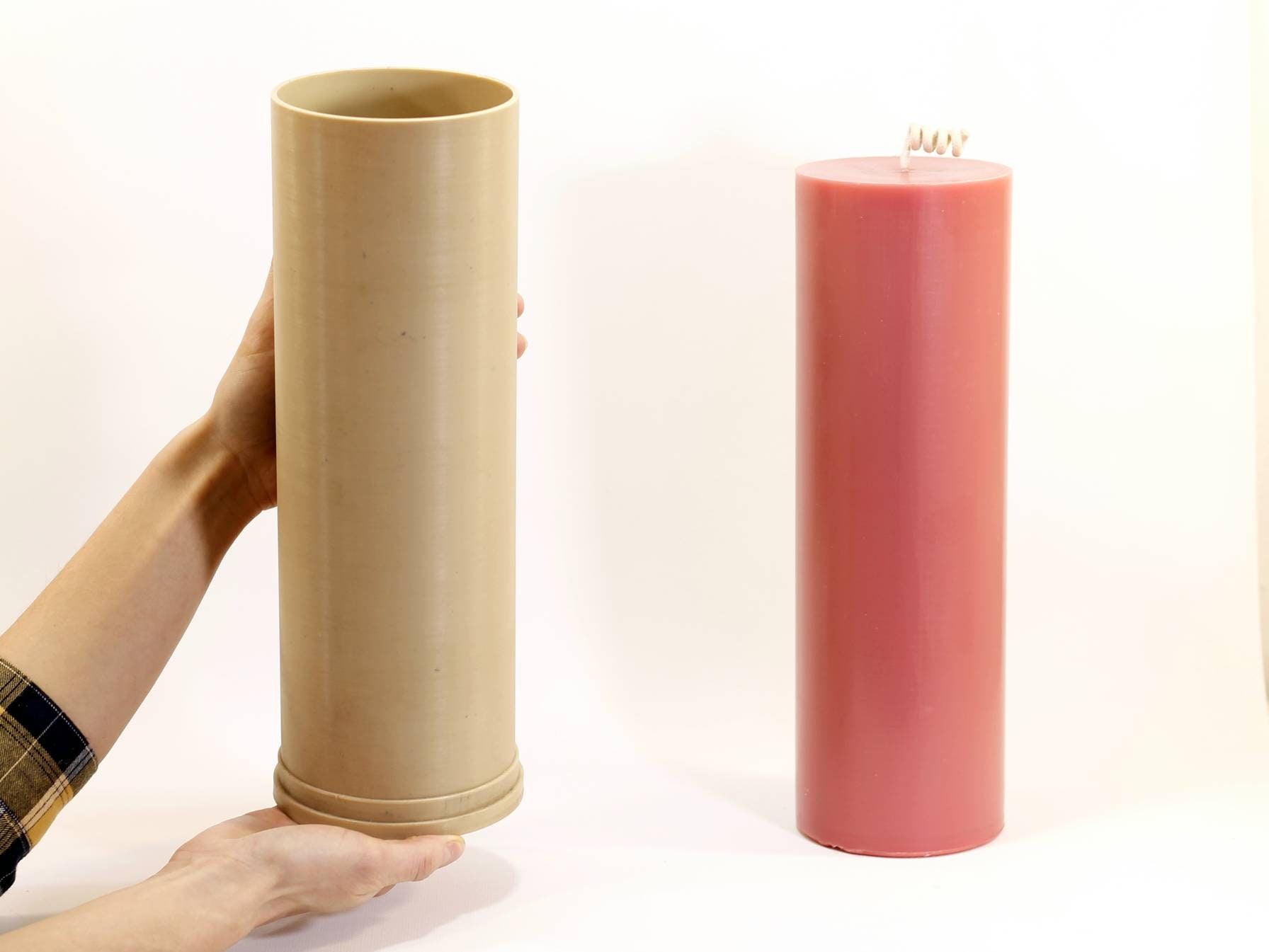 Tall Pillar Molds for Candles Cylinder Candle Mold 12 