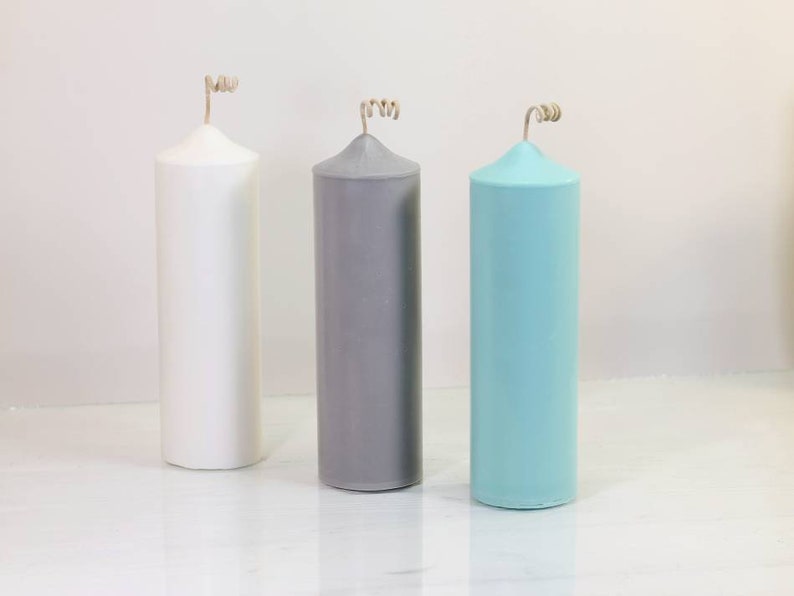 Pillar Candle Mould Molds for Candles Candle Making Molds Etsy