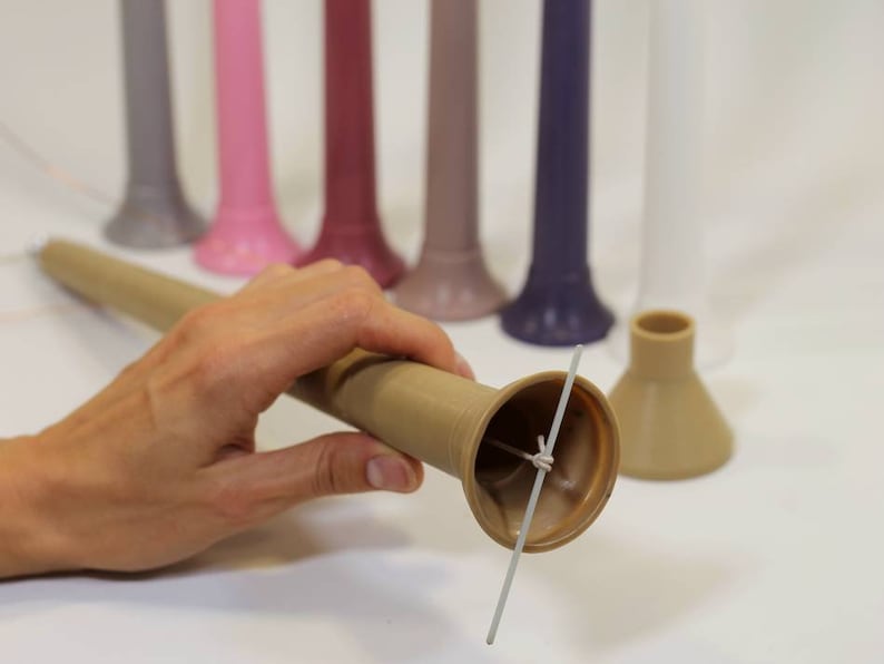 Taper Candle Mold 12 in 30cm. Mold for Candle Making Etsy