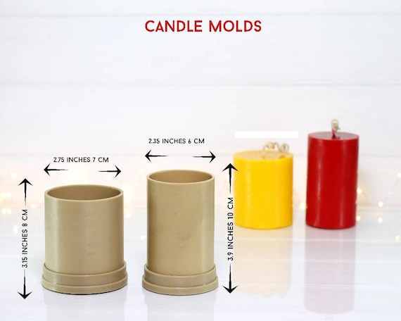 Cylindrical Candle Molds for Candle Making Professional Candle