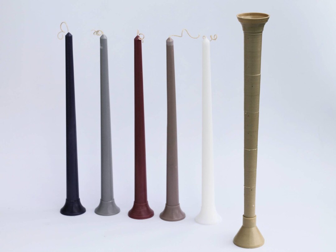 Taper Candle Mold 12 in 30cm. Mold for Candle Making Etsy