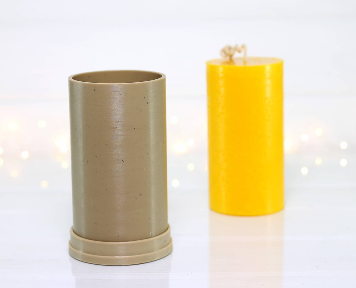 Cylindrical Molds for Candles Pillar Candle Mold Etsy