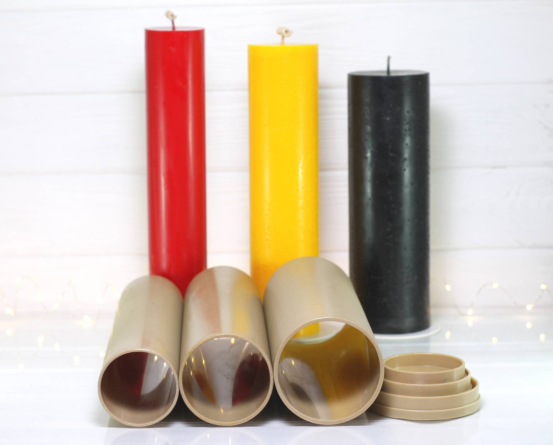 Candle Mold - Silicone Candle Mold - Cylinder Shaped Candle Mold - Can –  LightningStore