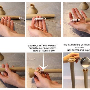 Taper Candle Molds: Caprolon Plastic, DIY Candle Making image 9