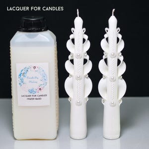 Verniz para velas à base de água, Verniz para velas, Verniz para velas