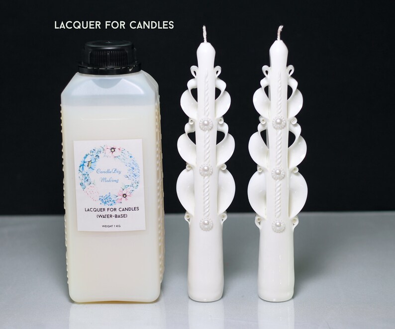 Waterbased Lacquer for Candles Varnish for Candles Candle Etsy UK