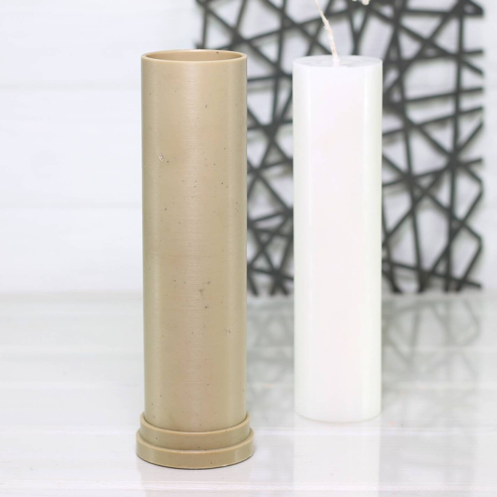 Round Pillar Candle Molds Diameter 1.95 5cm Candle Etsy
