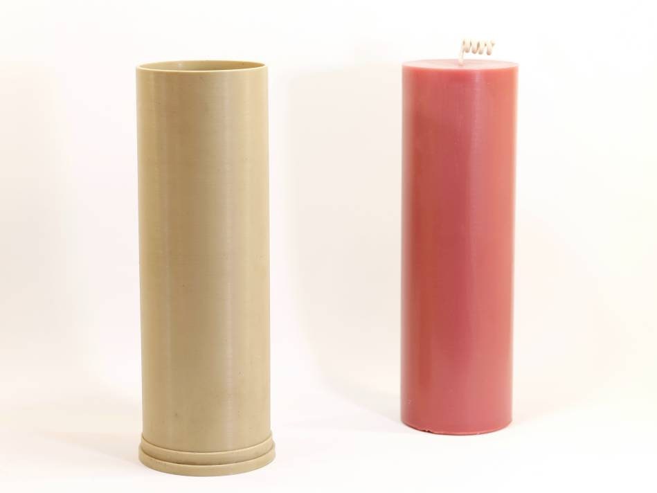 Plastic Pillar Candle Mold by Make Market®