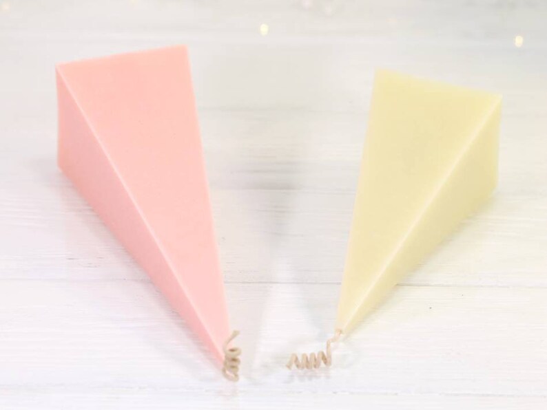 Mold for Candles Pyramid Candle Mould Plastic Candle Molds Etsy