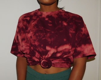 bleach dye tie dye short sleeve tees | urban outfitters dupes | summer t-shirts | loungewear tie dye shirt | unisex clothing