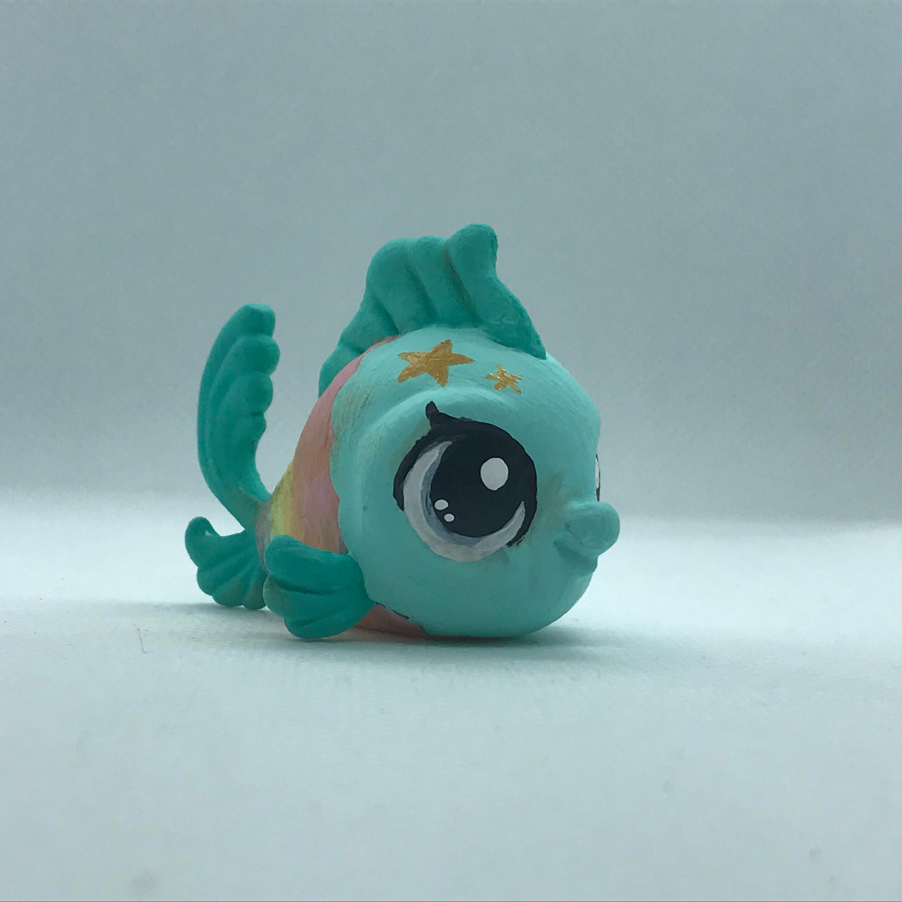 Littlest Pet Shop Rainbow Fish Gold Stars Etsy New Zealand