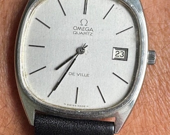 Außergewöhnliche Form OMEGA de Ville Quartz Uhr für MÄNNER