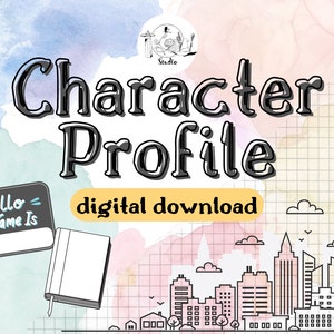 POP Character Profile! - DIGITAL DOWNLOAD  -