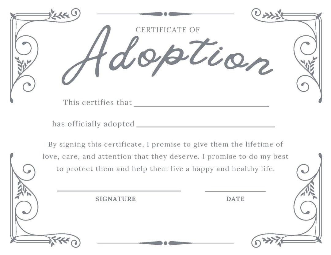 digital-download-adoption-certificate-vintage-etsy