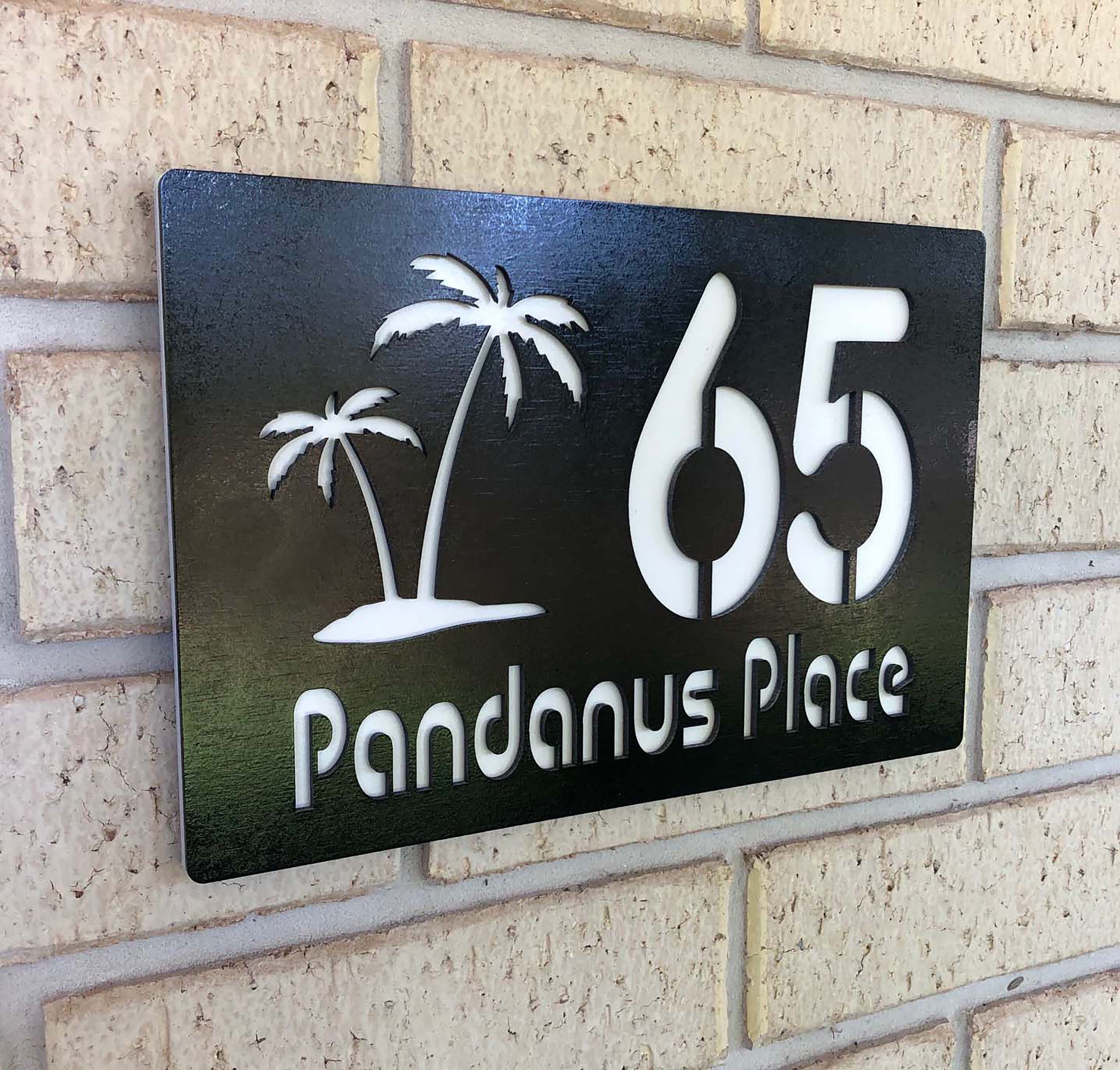 House Sign Personalised Custom House Sign Outdoor Use UV Etsy