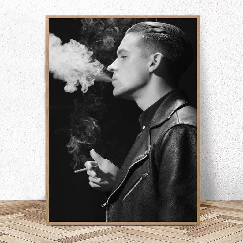 No Frame G-Eazy Music Poster Canvas Art Wall Home Decor