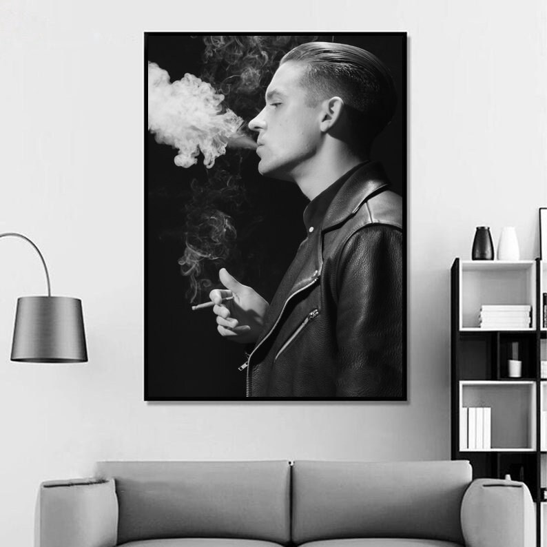 No Frame G-Eazy Music Poster Canvas Art Wall Home Decor